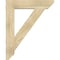 Ekena Millwork Traditional Slat Rough Sawn Bracket, Douglas Fir, 6"W x 34"D x 42"H BKT06X34X42TRA06RDF - alternate 3
